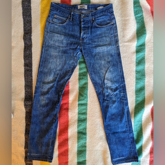 Beautifully Faded Kasuri Selvedge - Picture 2 of 9